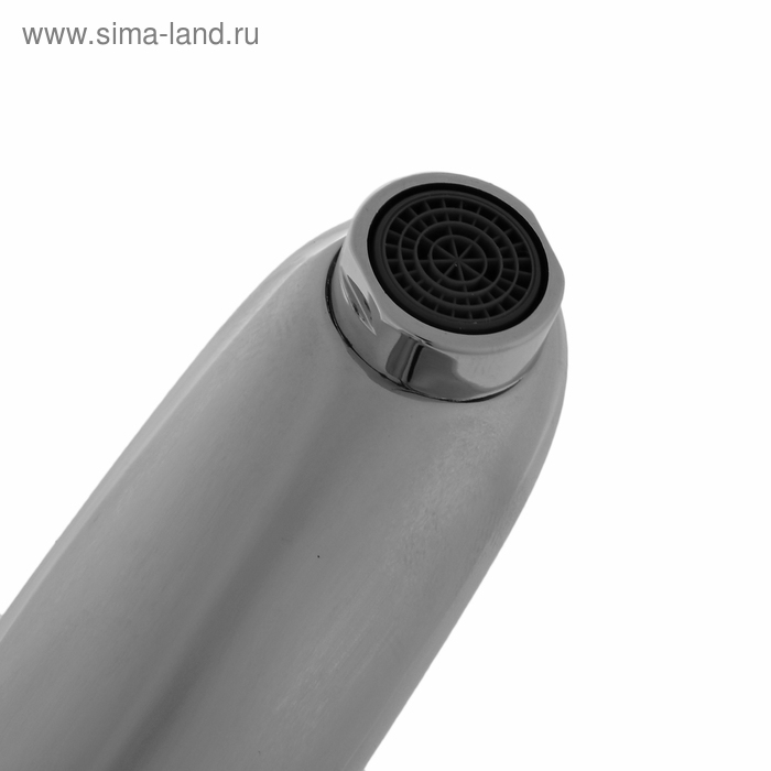 Cмеситель для раковины Accoona A9669, однорычажный, с гайкой, силумин, хром Cмеситель для раковины Accoona A9669, однорычажный, с гайкой, силумин, хром