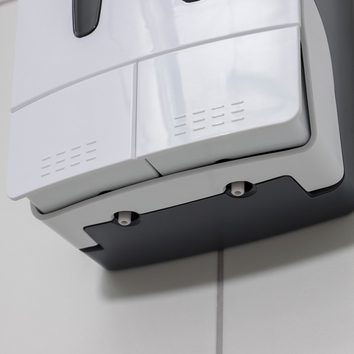 Диспенсер для антисептика или жидкого мыла механический, двойной, 1000 мл, пластик Диспенсер для антисептика или жидкого мыла механический, двойной, 1000 мл, пластик