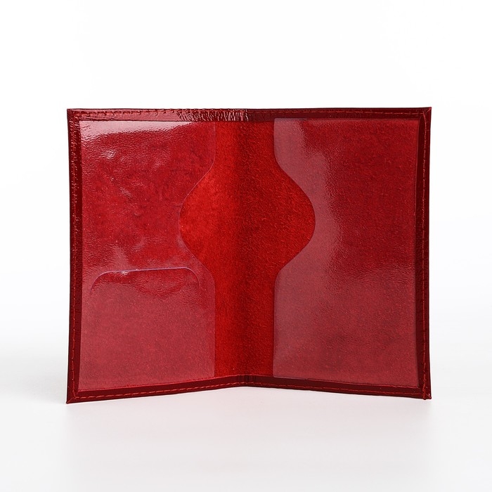 Обложка для паспорта, цвет бордовый Обложка для паспорта, цвет бордовый