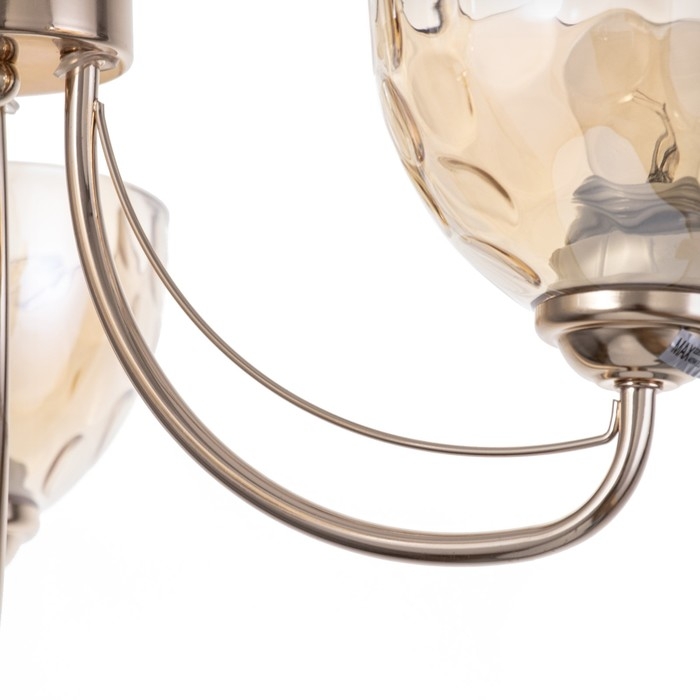 Люстра Люстра "Руби" 3х40Вт Е27 Золото 55х55х85(45)см