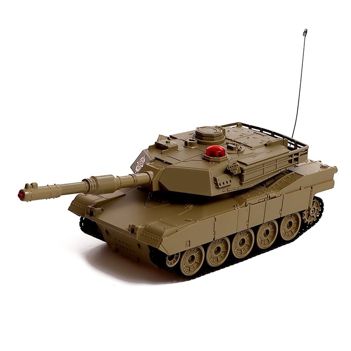 Танковый бой Т34 vs M1A2, на радиоуправлении, 2 танка, свет и звук Танковый бой Т34 vs M1A2, на радиоуправлении, 2 танка, свет и звук