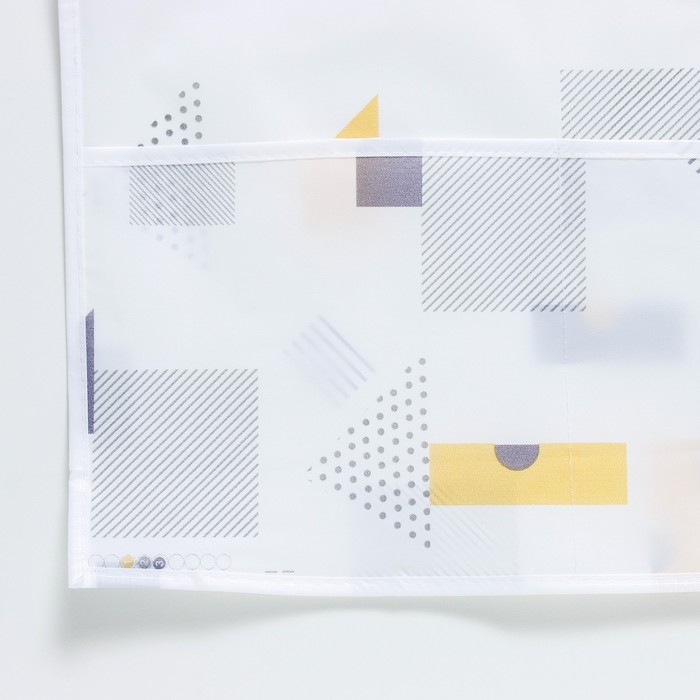 Чехол для бытовой техники с кармашками Доляна, 128×54,6 см, PEVA Чехол для бытовой техники с кармашками Доляна, 128×54,6 см, PEVA