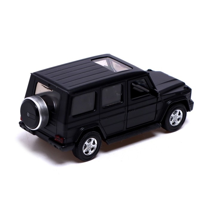 Машина металлическая MERCEDES-BENZ G350D, 1:42, инерция, открываются двери, цвет чёрный Машина металлическая MERCEDES-BENZ G350D, 1:42, инерция, открываются двери, цвет чёрный
