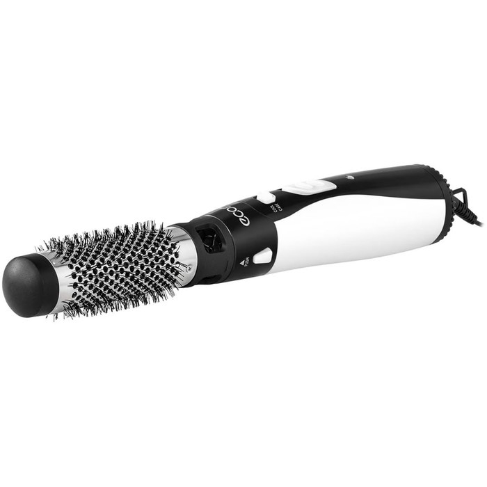 Фен-щётка Econ ECO-BH05B, 1000 Вт, 1 скорость, 2 температурных режима,  чёрно-белый Фен-щётка Econ ECO-BH05B, 1000 Вт, 1 скорость, 2 температурных режима,  чёрно-белый