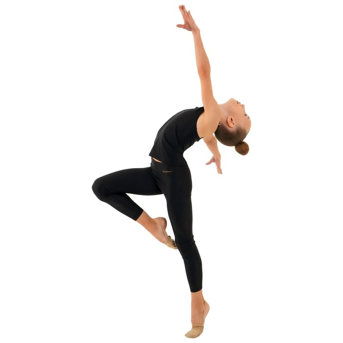 Майка-борцовка для гимнастики и танцев Grace Dance, р. 42, цвет чёрный Майка-борцовка для гимнастики и танцев Grace Dance, р. 42, цвет чёрный