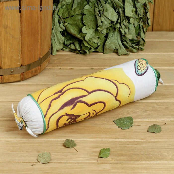 Валик из стружки можжевельника, L= 34 см, в индивидуальной упаковке Валик из стружки можжевельника, L= 34 см, в индивидуальной упаковке