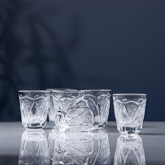 Набор стопок хрустальных для вина, 25 мл, 6 шт Набор стопок хрустальных для вина, 25 мл, 6 шт