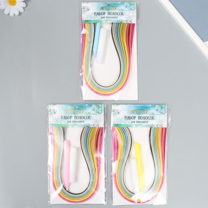 Набор для квиллинга (клей ПВА, инструмент для квиллинга, 160 полосок 0,5 см) МИКС Набор для квиллинга (клей ПВА, инструмент для квиллинга, 160 полосок 0,5 см) МИКС