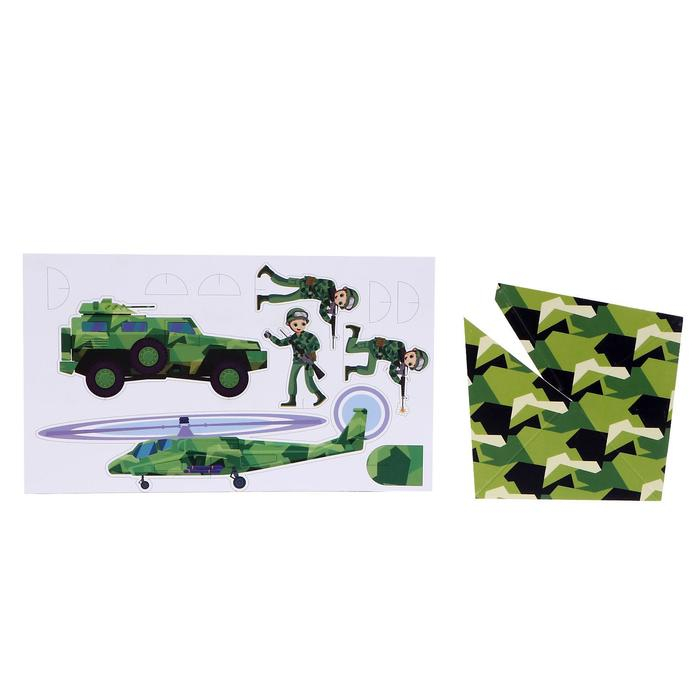 Конструктор из кирпичиков «Военная база», 1031 деталь Конструктор из кирпичиков «Военная база», 1031 деталь