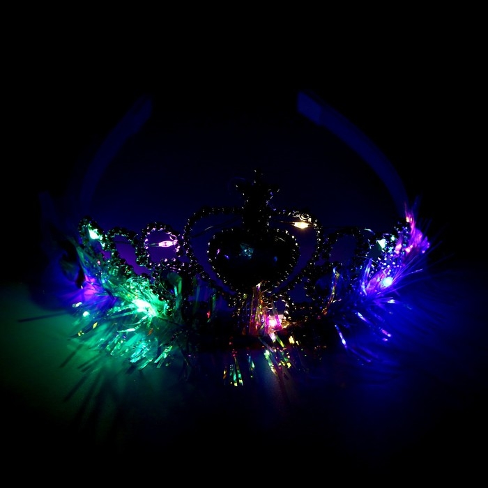 Корона «Эльза» световая, цвета МИКС Корона «Эльза» световая, цвета МИКС