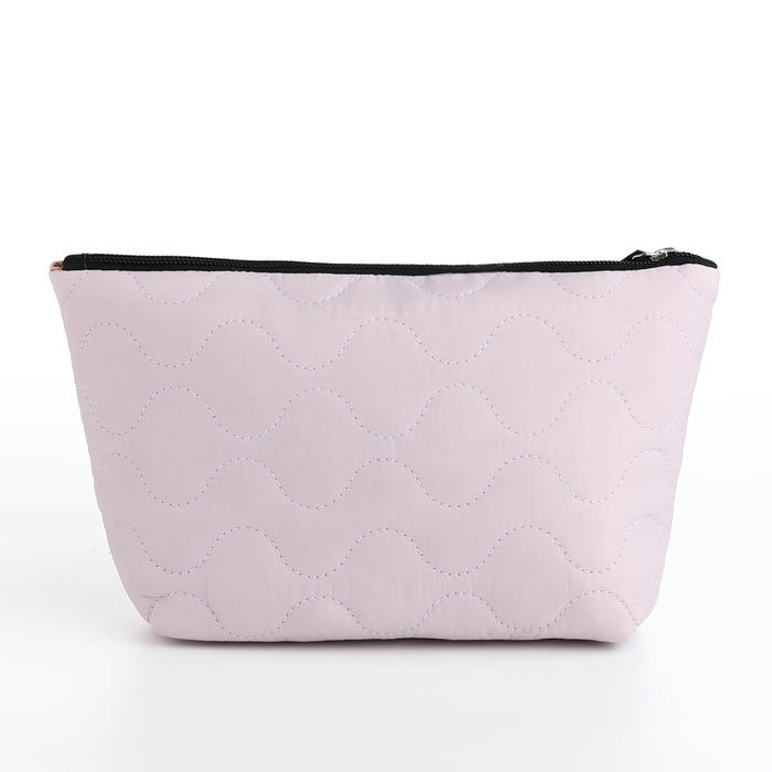 Косметичка на молнии, цвет сиреневый Косметичка на молнии, цвет сиреневый