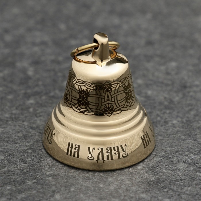 Валдайский колокольчик  Валдайский колокольчик "На удачу" №2, полированный, d - 3.5 см