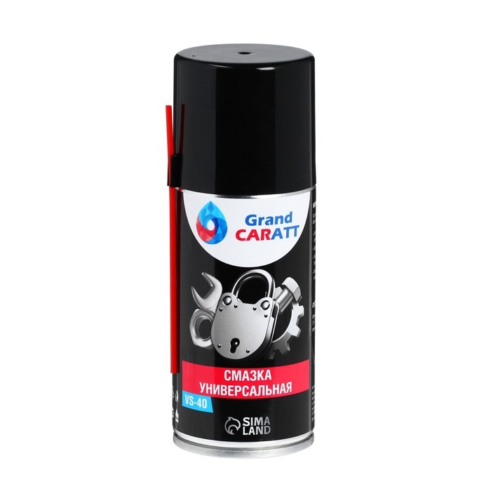 Универсальная смазка Grand Caratt VS-40 , 210 мл, аэрозоль Универсальная смазка Grand Caratt VS-40 , 210 мл, аэрозоль