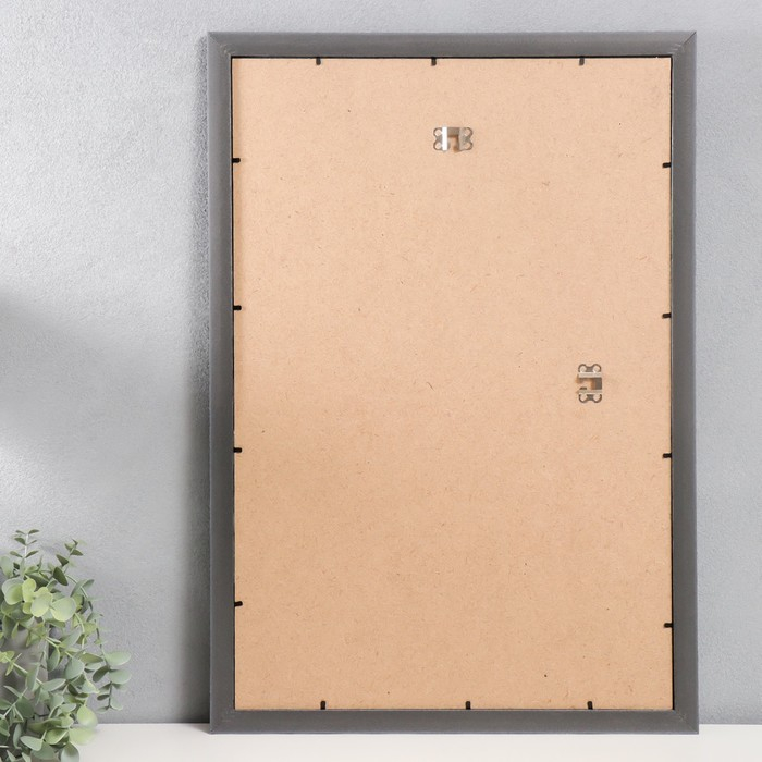 Фоторамка пластик Фоторамка пластик "МИРАМ" 40х60 см, 647277 чёрный (пластиковый экран)