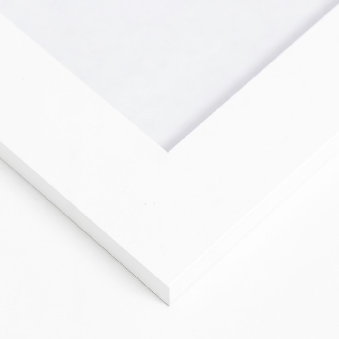 Фоторамка МДФ 25х35 см Фоторамка МДФ 25х35 см "Trend", белая (пластиковый экран)