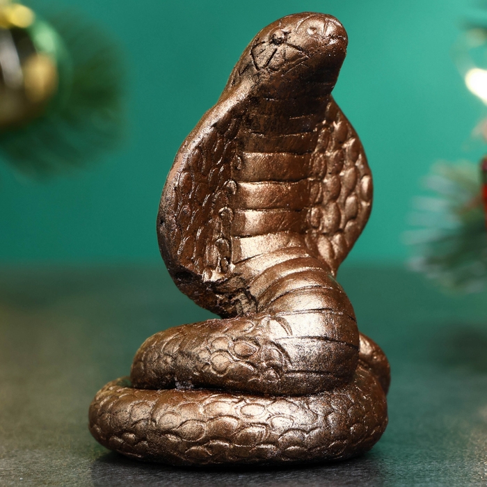 Фигура Фигура "Змея Гидра" бронза, 5х5см