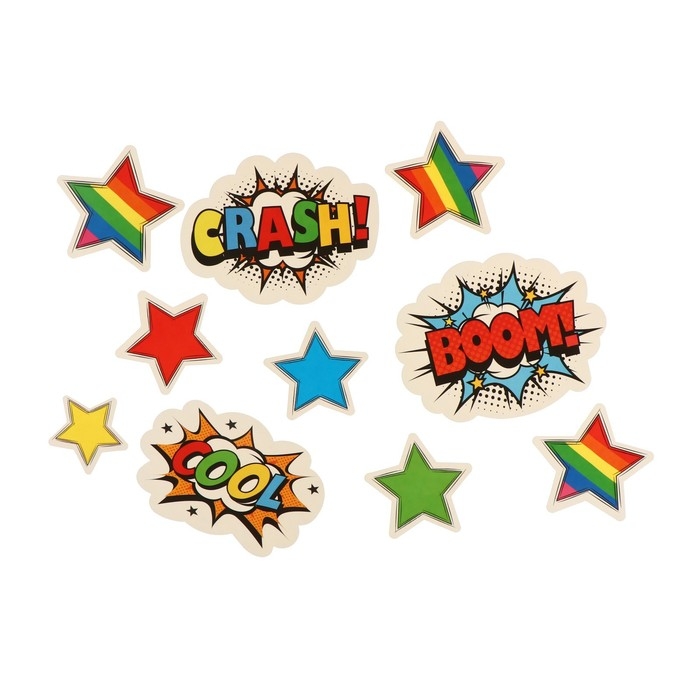 Набор для оформления  Набор для оформления "Веселые монстрики" 62,7х101 см