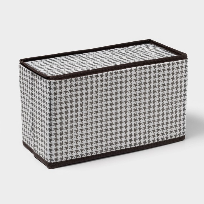 Органайзер для мелочей Доляна «Вилли», 3 кармана, 25×15×12 см, цвет коричневый Органайзер для мелочей Доляна «Вилли», 3 кармана, 25×15×12 см, цвет коричневый