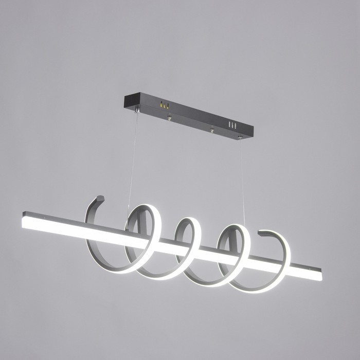 Светильник Светильник "Вихрь" LED 38Вт 6000К чёрный 100х18-110 см