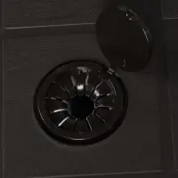 Стол круглый &laquo;Атлант&raquo;, 90&times;90&times;76.5 см, пластиковый, коричневый