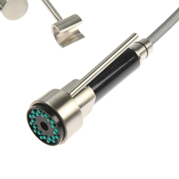 Cмеситель для кухни Accoona A5490-2, многофункциональный, гибкий излив, хром Cмеситель для кухни Accoona A5490-2, многофункциональный, гибкий излив, хром