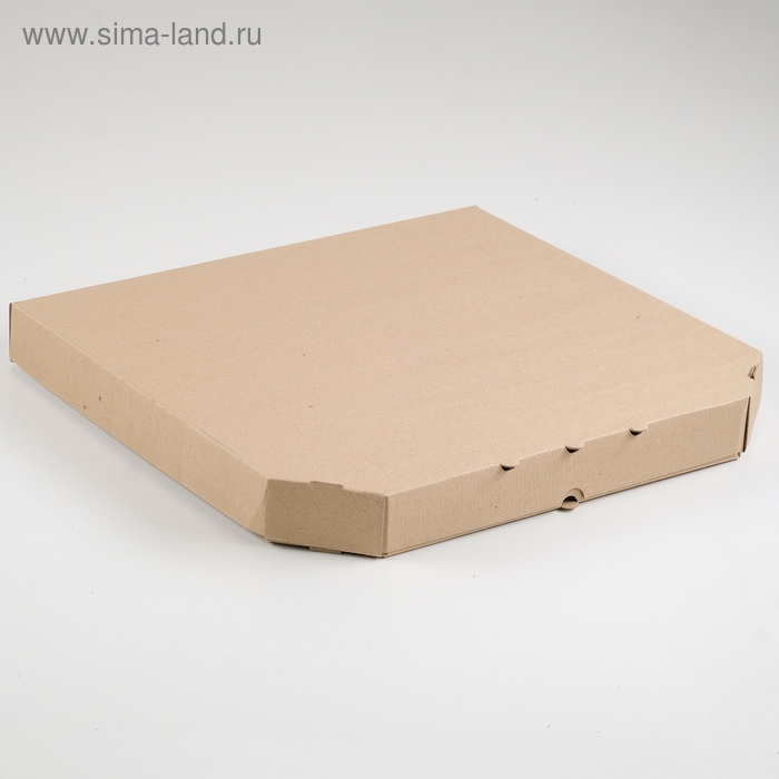 Коробка для пиццы, бурая, 42 х 42 х 4,5 см Коробка для пиццы, бурая, 42 х 42 х 4,5 см