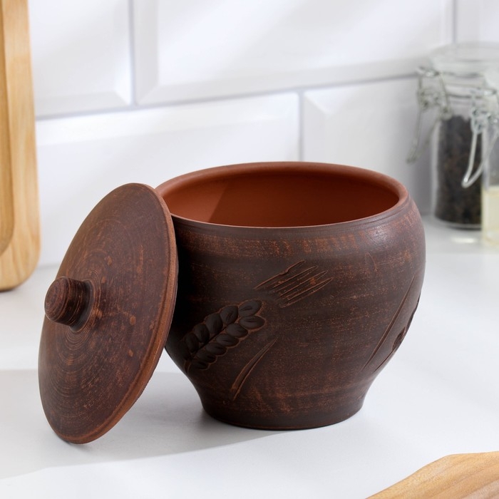 Горшок для жаркого  Горшок для жаркого "Колос", 0,55 л., 10х12х12 см