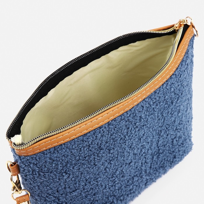 Косметичка на молнии, цвет синий Косметичка на молнии, цвет синий