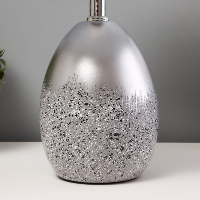 Настольная лампа Настольная лампа "Лиднер" Е14 40Вт серо-серебристый 23х23х36 см