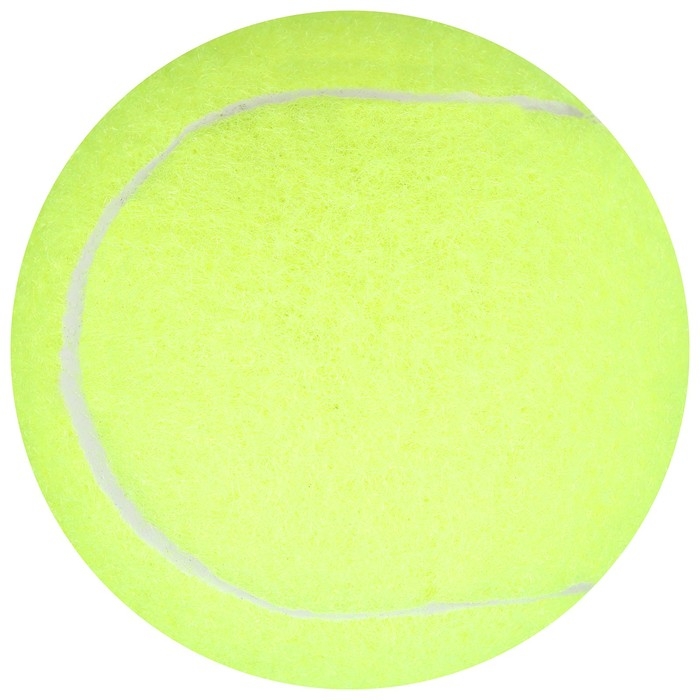 Мяч для большого тенниса ONLYTOP № 969, тренировочный Мяч для большого тенниса ONLYTOP № 969, тренировочный