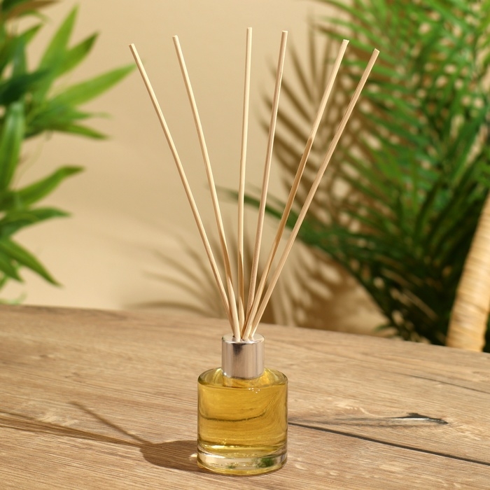 Диффузор Диффузор "RIWAZ" 50 мл (+ 6 палочек), cardomum & neroli