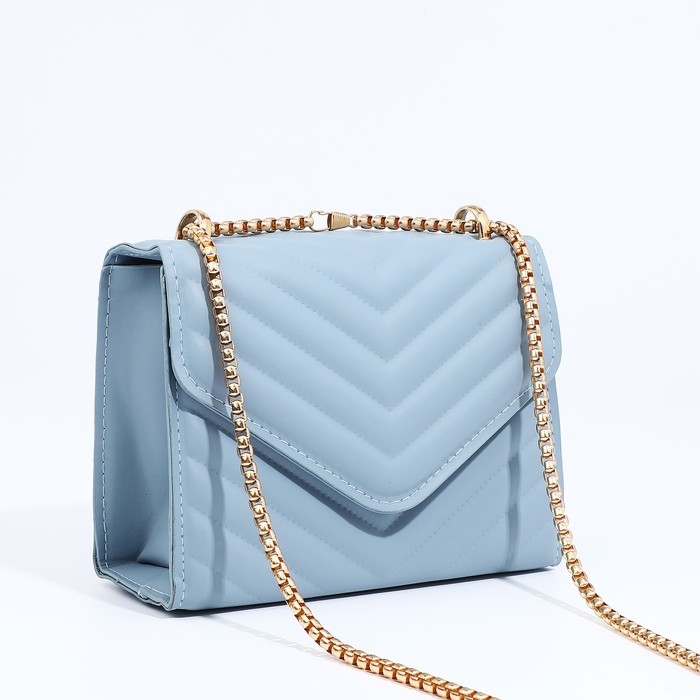 Сумка-мессенджер на магните, цвет голубой Сумка-мессенджер на магните, цвет голубой