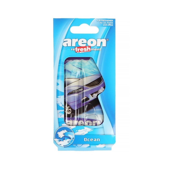Ароматизатор на зеркало Areon Refreshment гелевый, океан 704-025-910 Ароматизатор на зеркало Areon Refreshment гелевый, океан 704-025-910