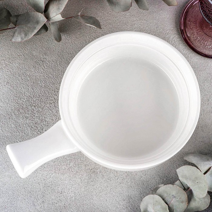 Форма для запекания фарфоровая Wilmax, 300 мл, d=14 см, цвет белый Форма для запекания фарфоровая Wilmax, 300 мл, d=14 см, цвет белый