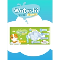 Подгузники одноразовые WATASHI для детей  5/XL 11-25 кг 42шт