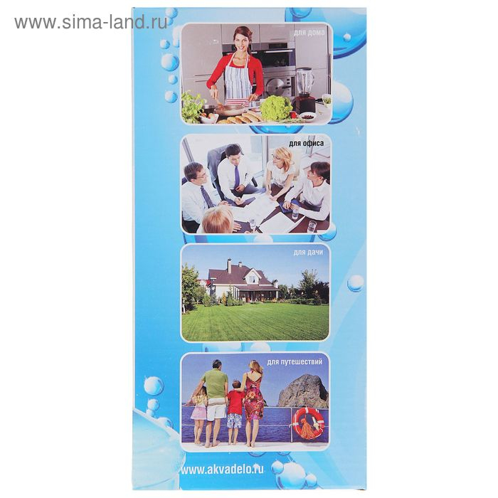 Помпа для воды LESOTO Ideal, механическая, под бутыль от 11 до 19 л, голубая Помпа для воды LESOTO Ideal, механическая, под бутыль от 11 до 19 л, голубая