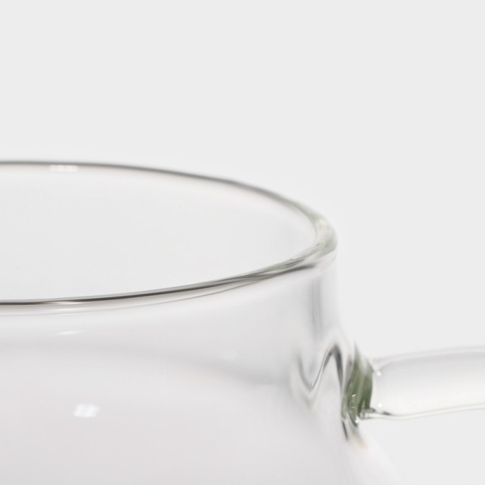 Чайник стеклянный заварочный с металлическим ситом Magistro «Созидание», 1 л Чайник стеклянный заварочный с металлическим ситом Magistro «Созидание», 1 л