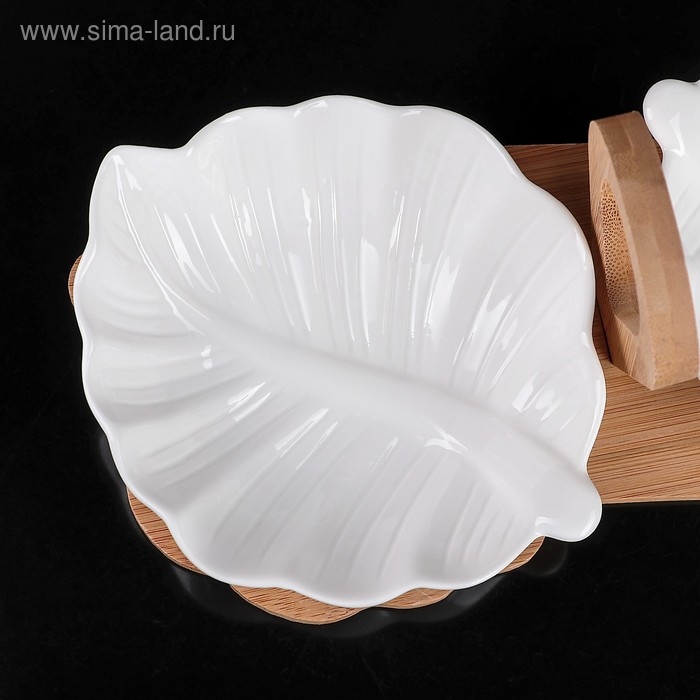 Набор салатников керамический «Эстет», 33×14×11 см, 2 предмета Набор салатников керамический «Эстет», 33×14×11 см, 2 предмета