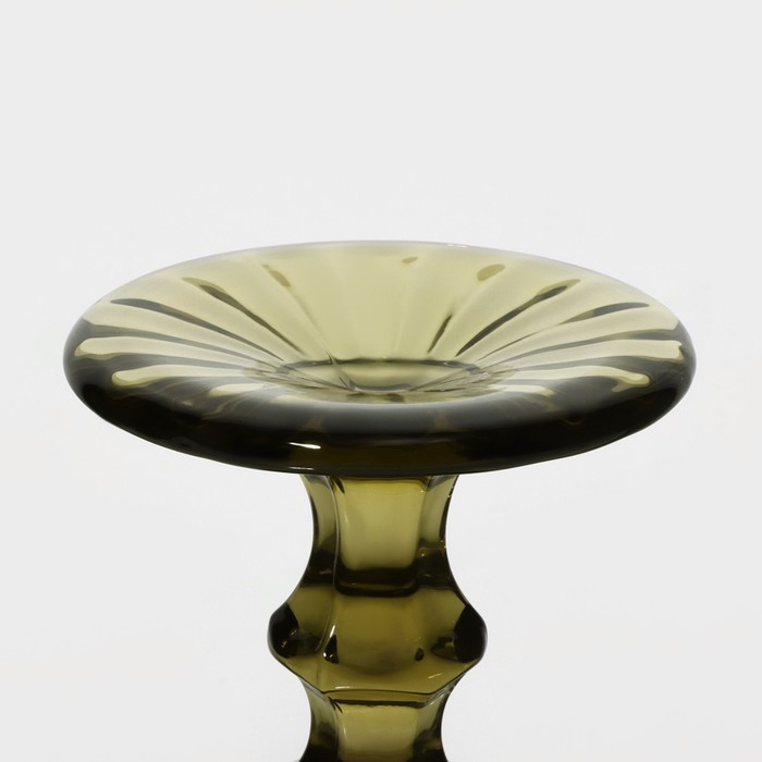 Набор бокалов для вина стеклянный Magistro &laquo;Ла-Манш&raquo;, 250 мл, 8&times;15,5 см, 2 шт, цвет зелёный