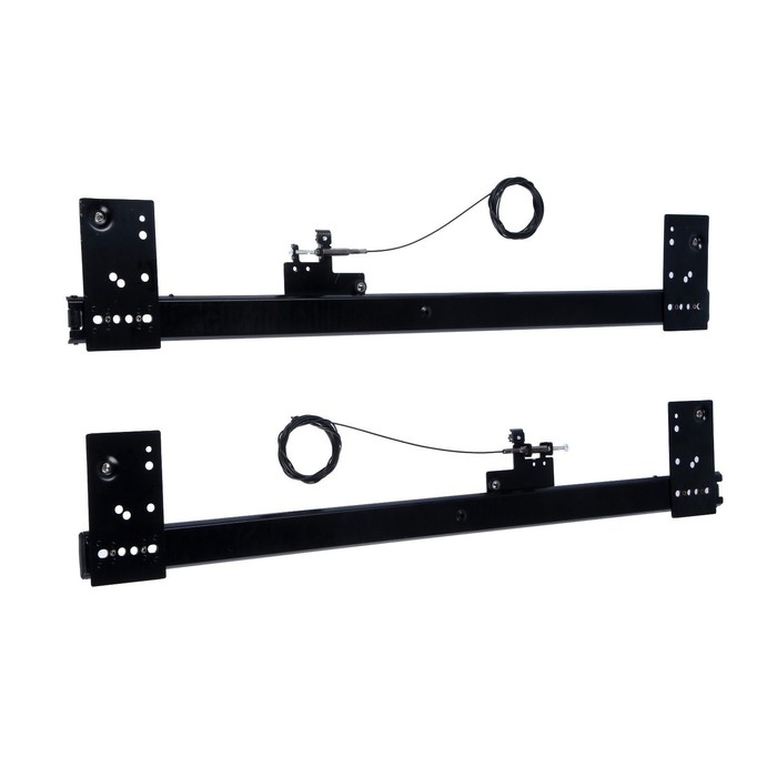 Комплект направляющих для поворотных дверей ТУНДРА L=650 мм., H=35 мм. Комплект направляющих для поворотных дверей ТУНДРА L=650 мм., H=35 мм.