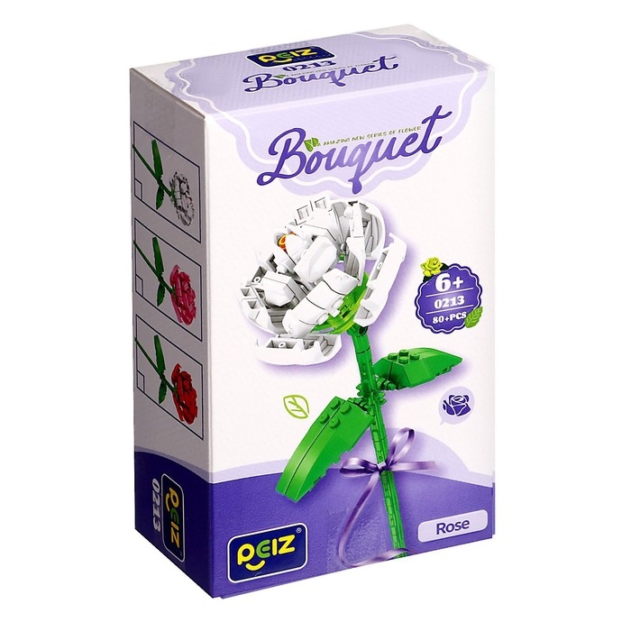 Конструктор Букет «Хризантема», 98 деталей Конструктор Букет «Хризантема», 98 деталей