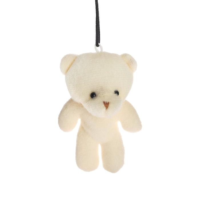 Подвес-украшение на зеркало, Подвес-украшение на зеркало, "Мишка", длина 11 см