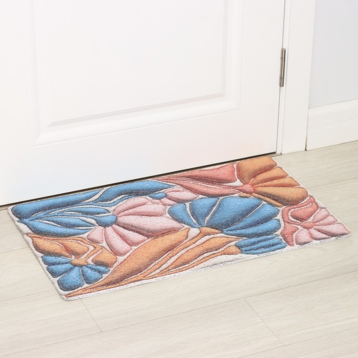 Коврик придверный Доляна, 45×75 см, ПВХ Коврик придверный Доляна, 45×75 см, ПВХ