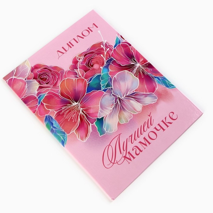 Диплом на День матери «Лучшей мамочке», А5, 21 х 15 см Диплом на День матери «Лучшей мамочке», А5, 21 х 15 см