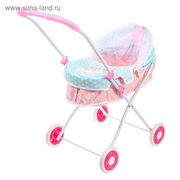 Коляска для кукол, универсальная, с металлическим каркасом Коляска для кукол, универсальная, с металлическим каркасом