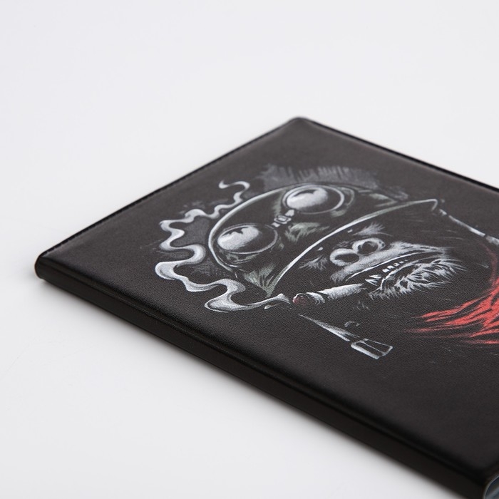 Обложка для паспорта, цвет чёрный Обложка для паспорта, цвет чёрный