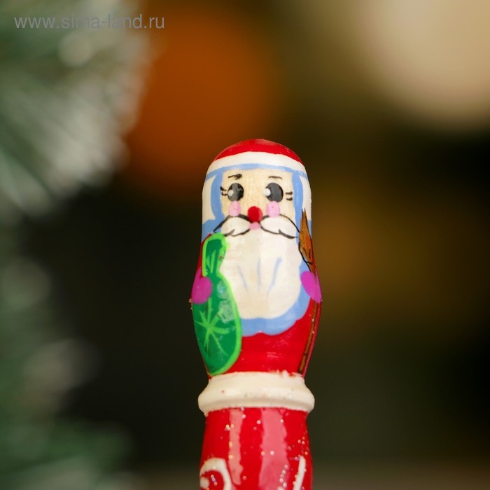 Ручка «Новогодний микс», 1,5х16 см, микс Ручка «Новогодний микс», 1,5х16 см, микс