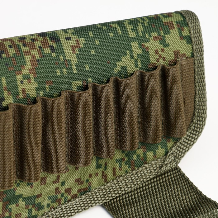 Патронташ на приклад под калибр 7,62 мм, на 9 патронов, ткань Патронташ на приклад под калибр 7,62 мм, на 9 патронов, ткань