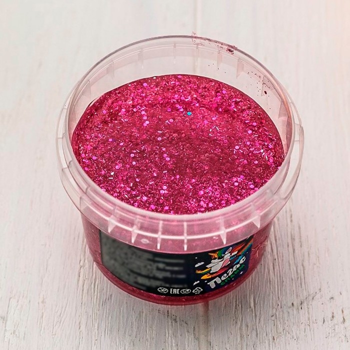 Слайм «Пегас», голография, сиреневый, 90 г Слайм «Пегас», голография, сиреневый, 90 г