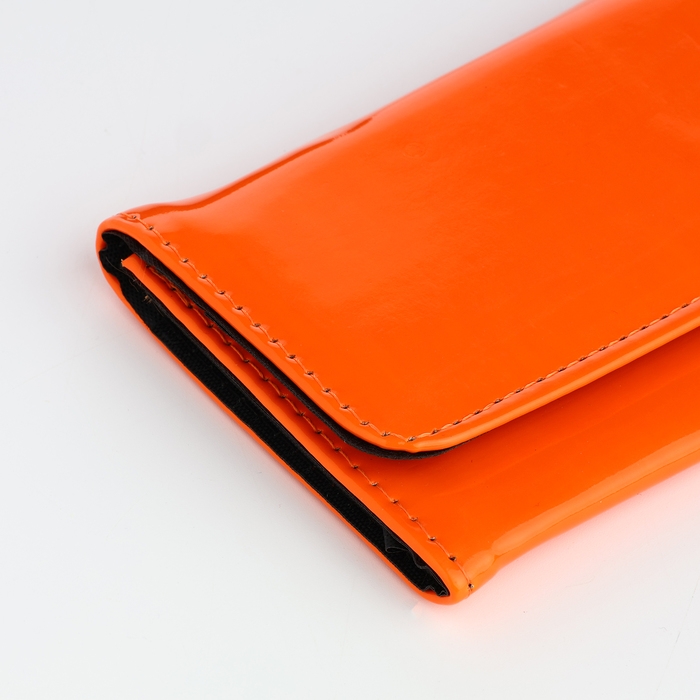 Кошелёк женский на магните, цвет оранжевый Кошелёк женский на магните, цвет оранжевый
